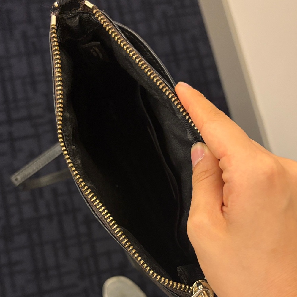 Coach Signature Black and Brown Crossbody Bag - Picture 5 of 5
